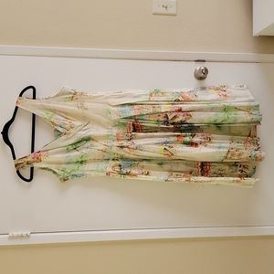 Lazybones Scenic Print Sundress